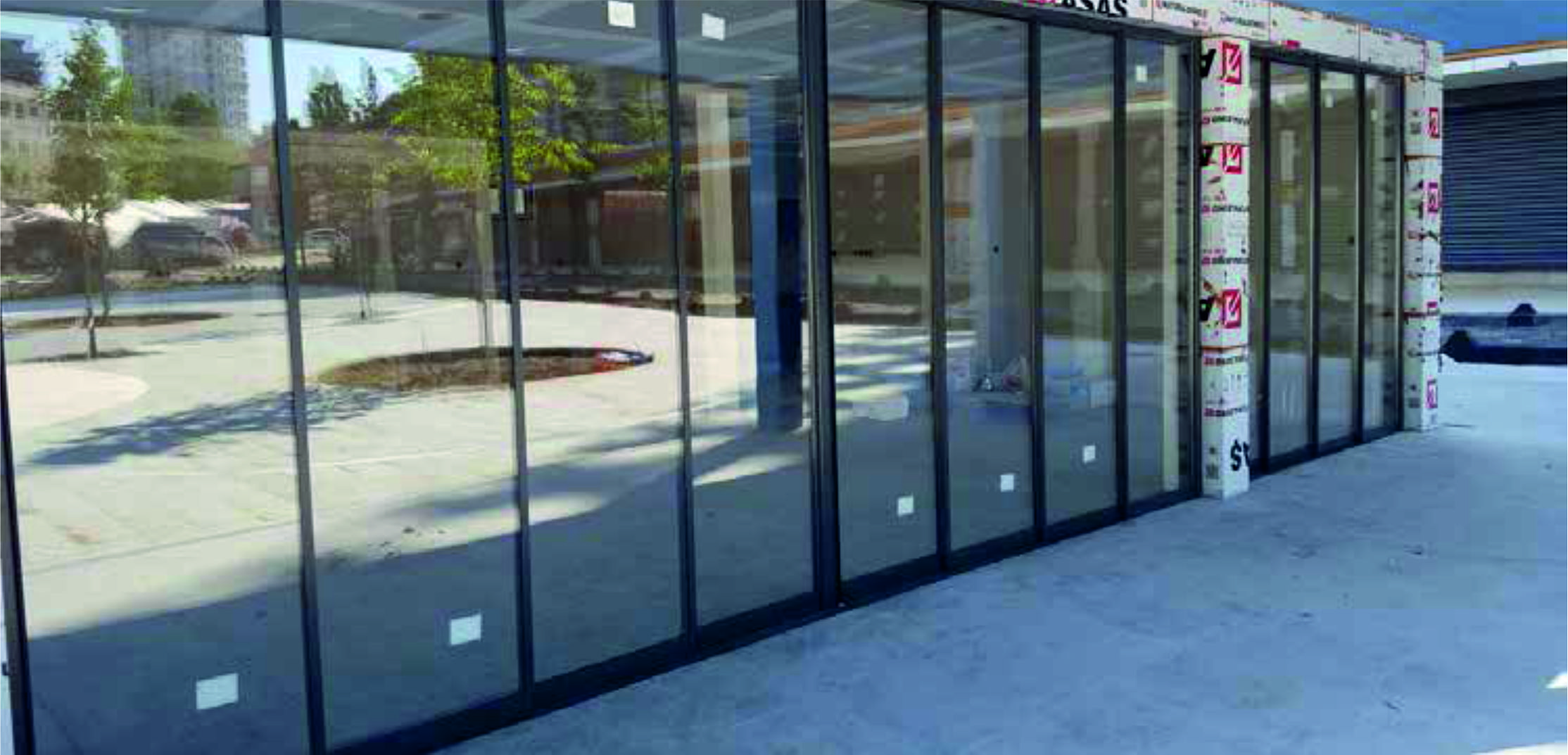 Sisteme glisante – detaliu șină